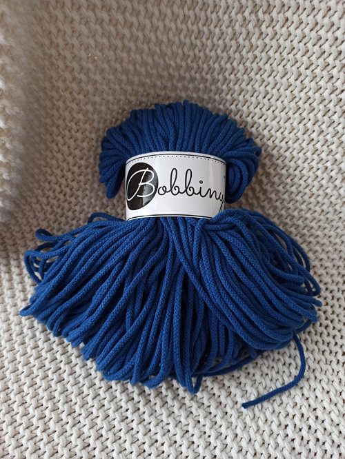 Bobbiny junior (3 mm) - 4 m - CLASSIC BLUE