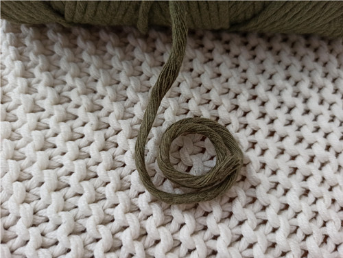Bobbiny regular (3 mm) - 4 m - AVOCADO — foto 1