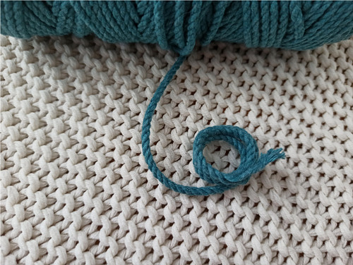 Bobbiny 3ply regular (3 mm) - 4 m - TEAL