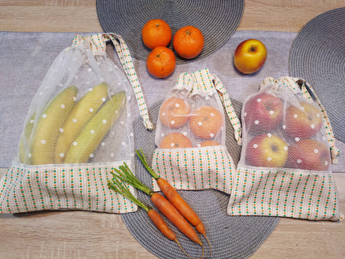 Sada pytlíků pro nákup bez obalů 3ks — foto 1
