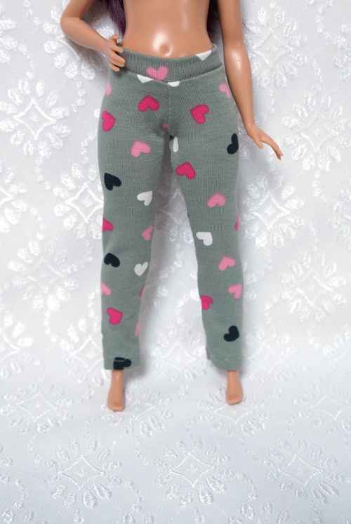 Barbie - baculka - legíny — foto 1