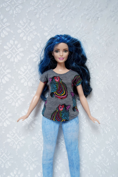 Barbie - baculka - tričko — foto 1