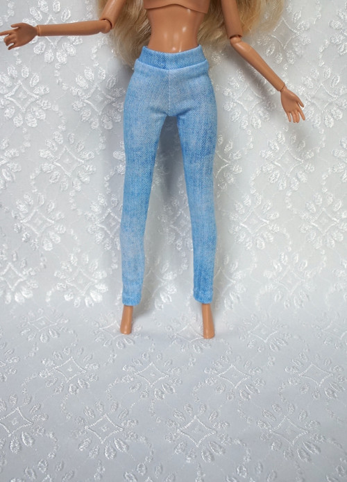 Legíny - jeans — foto 1