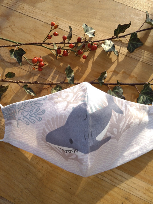 Designová rouška SHARK pro děti