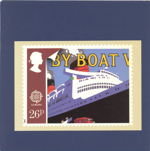 By Boat - pohlednice