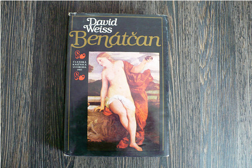 686_ Benátčan, kniha, malíř, 1983