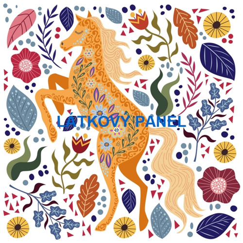 Bavlněný panel - varianty velikostí / 10 x 10cm