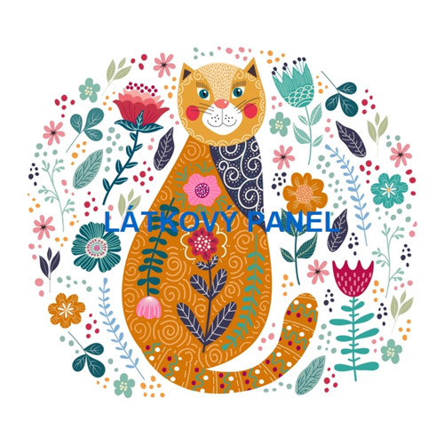 Bavlněný panel - varianty velikostí / 10 x 10cm