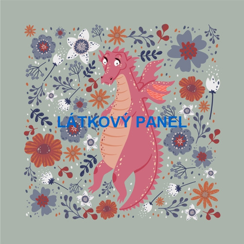 Bavlněný panel - varianty velikostí / 10 x 10cm — foto 1