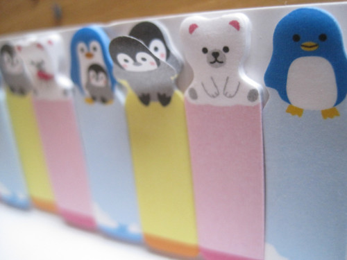 Veselé mini animal post-it z Japonska — foto 1