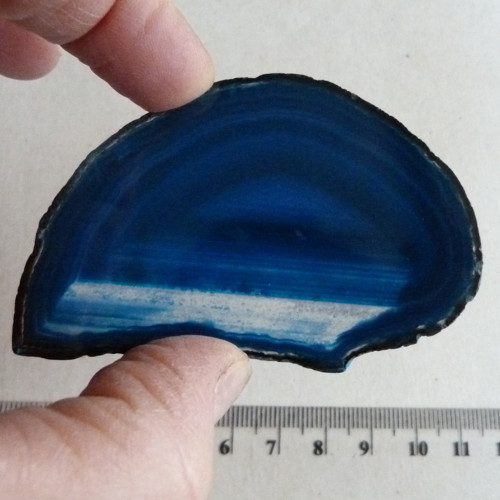 Achát plátek - 7,5 cm — foto 1