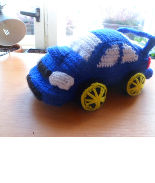 Subaru Impreza-Háčkované AUTO,POPIS+obrázky