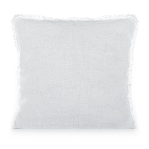 Povlak na polštář s třásněmi White 50x50