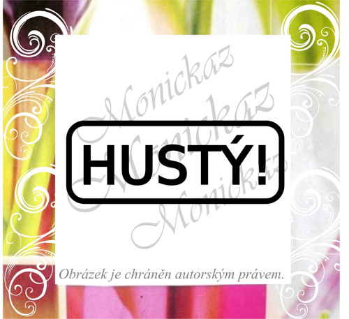 Hustý 357. Razítko. — foto 1