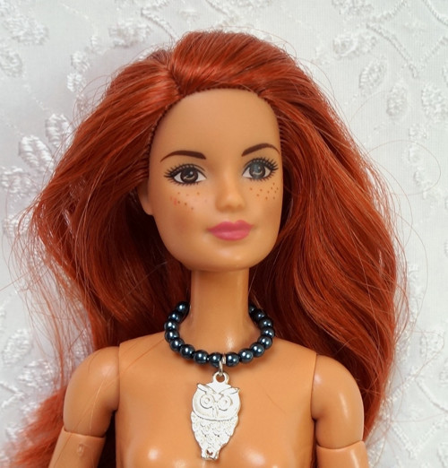 Náhrdelník pro Barbie se sovičkou — foto 1