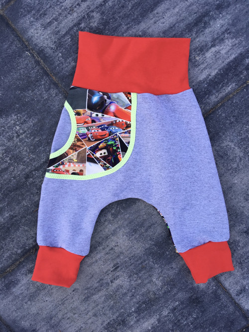 Dětské turkáčky (baggy) Auta (Cars)