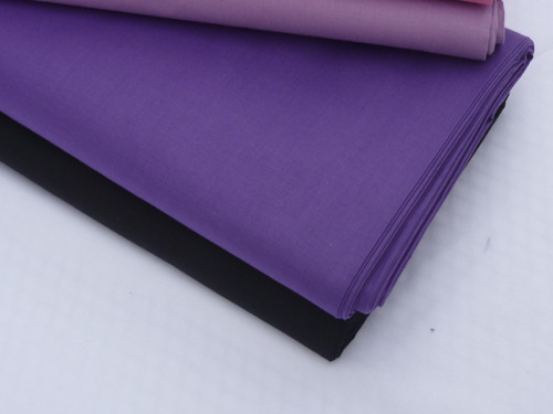 Plátno - UNI tmavě fialová, š. 150cm, 145g