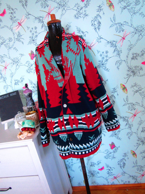 Kardigan etno boho vzory — foto 1