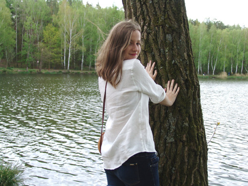 Lněná košile vel. M VŠIMNEŠ SI? — foto 1