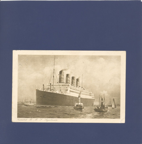Loď RMS Aquitania - pohlednice — foto 1