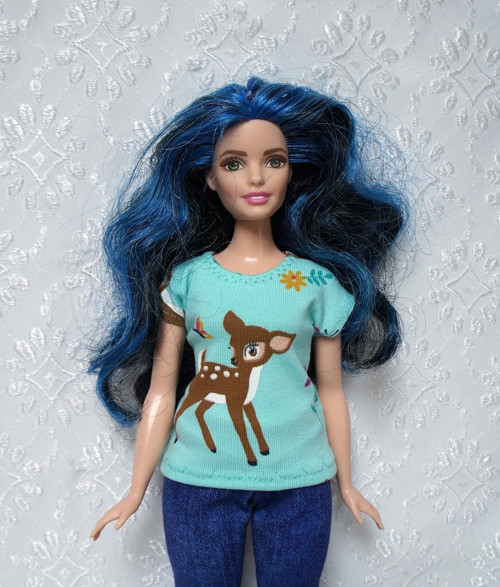 Barbie - baculka - tričko — foto 1