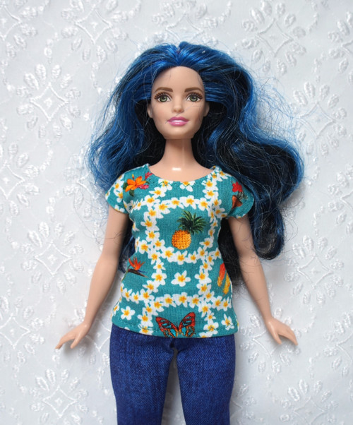 Barbie - baculka - tričko — foto 1