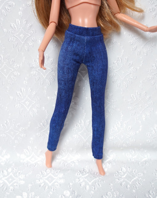 Legíny - jeans — foto 1