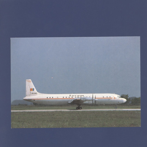 Tarom Iljušin Il-18.V YR-IMG - pohlednice