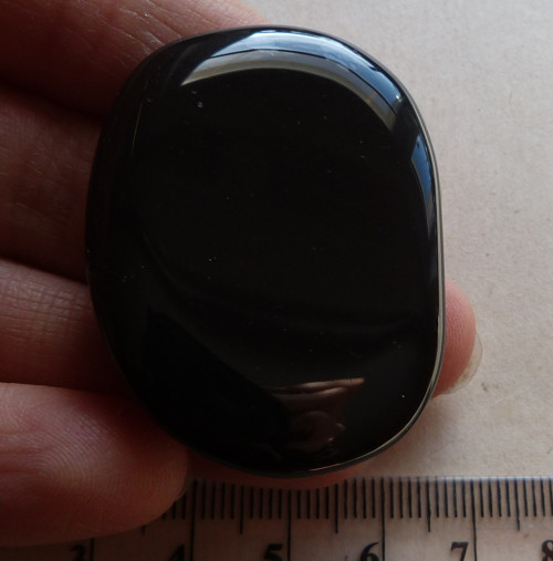 Obsidián vločkový - 4,4 cm - Extra