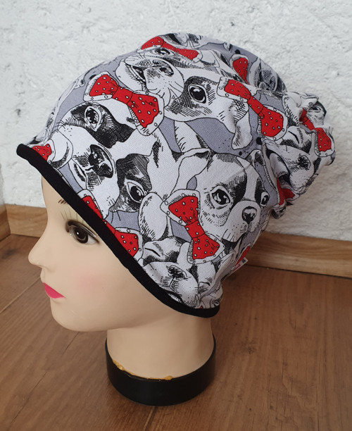 Dvouvrstvá čepice pro obvod 50-52cm