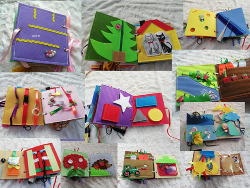 30 stran quiet book