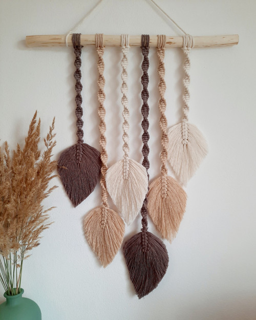 Macrame listy — foto 1