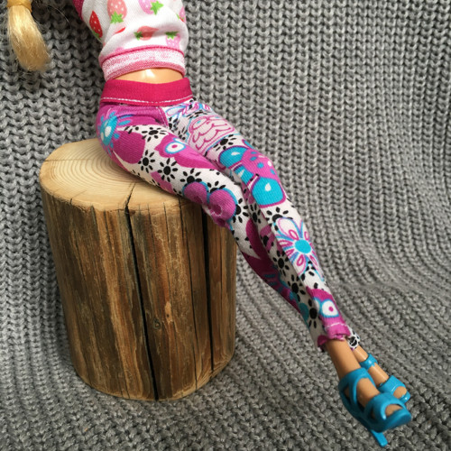 Barbie - veselé legíny