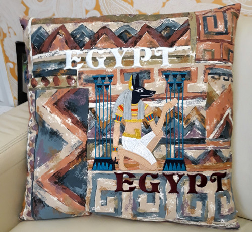 Vyšívaný polštář - Egypt — foto 1