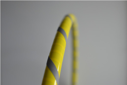 Obruč na hooping žluto-šedá 95 cm SKLADEM!