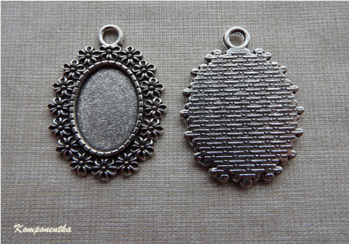 Lůžko na kabošon 13x18mm1kus