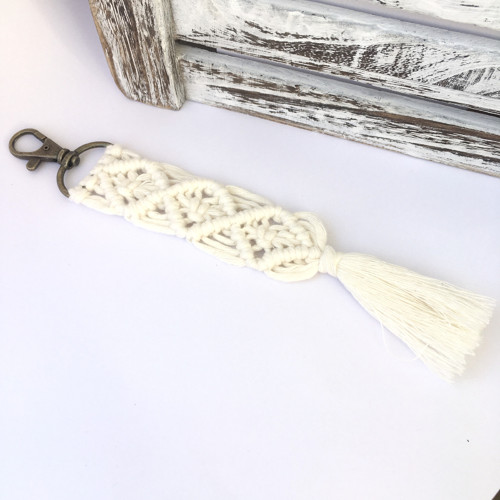 Macramé klíčenka/ přívěsek No. 3