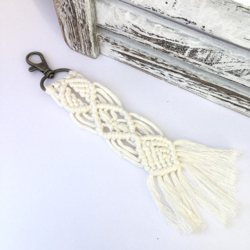 Macramé klíčenka/ přívěsek No. 5