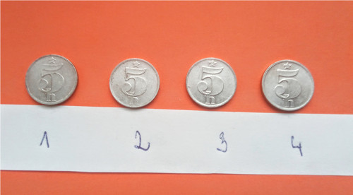 Mince 0,05 haléřů 1978