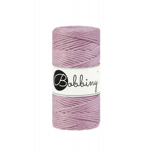 Bobbiny Macrame Regular 3mm - starorůžová - 4m
