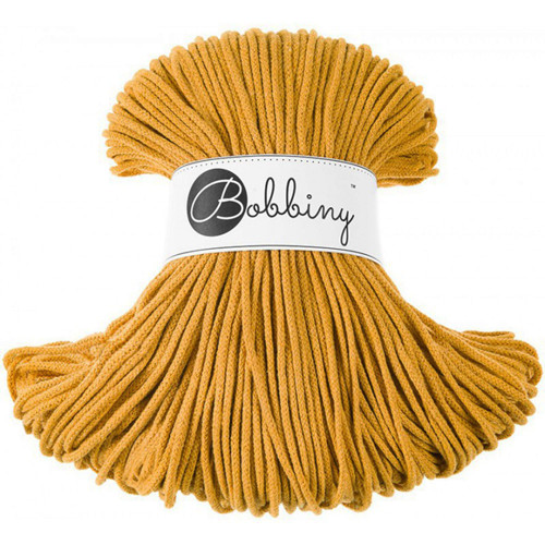 Bobbiny Junior 3mm - hořčice - 4m