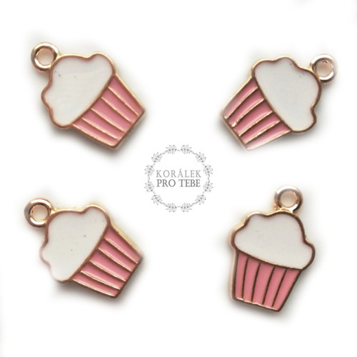 Přívěsek cupcake 1 ks — foto 1
