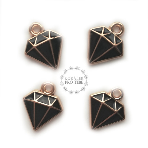 Přívěsek diamant 1 ks — foto 1