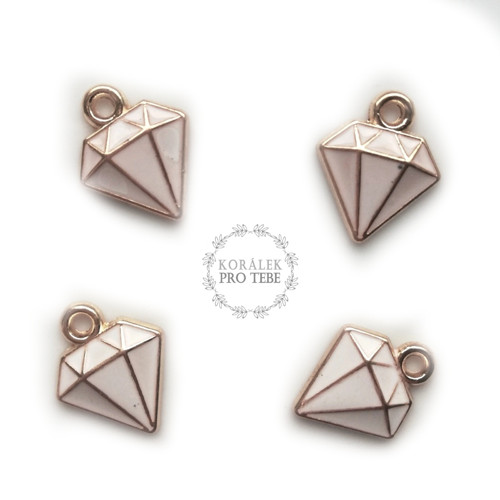 Přívěsek diamant 1 ks — foto 1