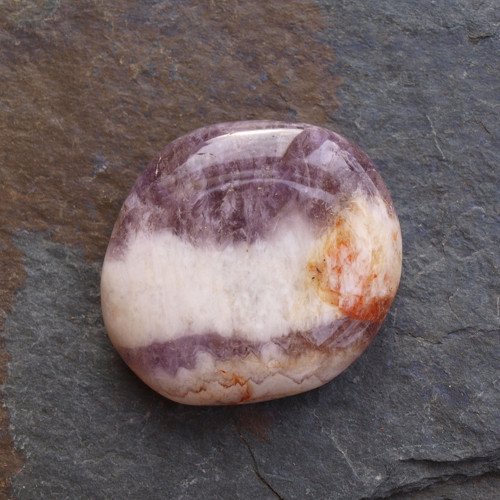 Ametyst chevron, placka 42 x 39 mm — foto 1