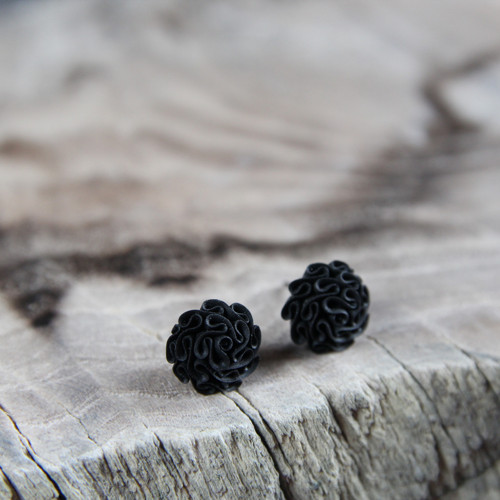 Náušnice Black — foto 1
