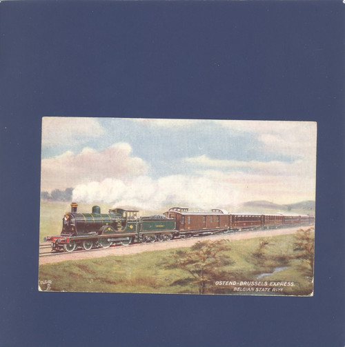 Ostend - Brussels Express - pohlednice