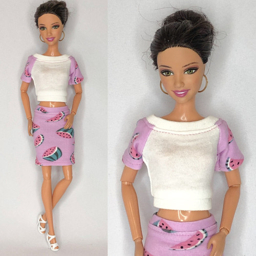 Tričko na barbie — foto 1