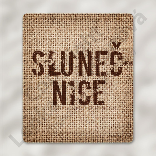Slunečnice - samolepka na nádobu