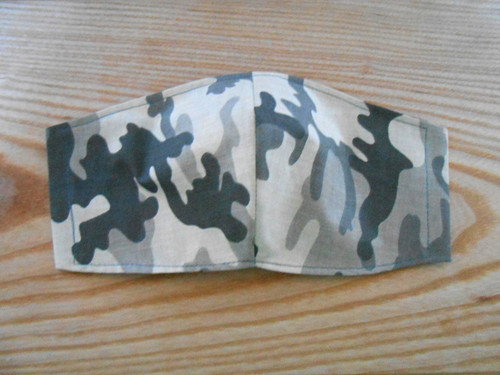 Rouška maskáčová khaki